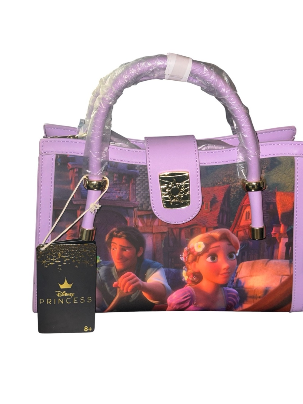 Loungefly NWT Disney Rapunzel Princess Movie Scene Crossbody Bag